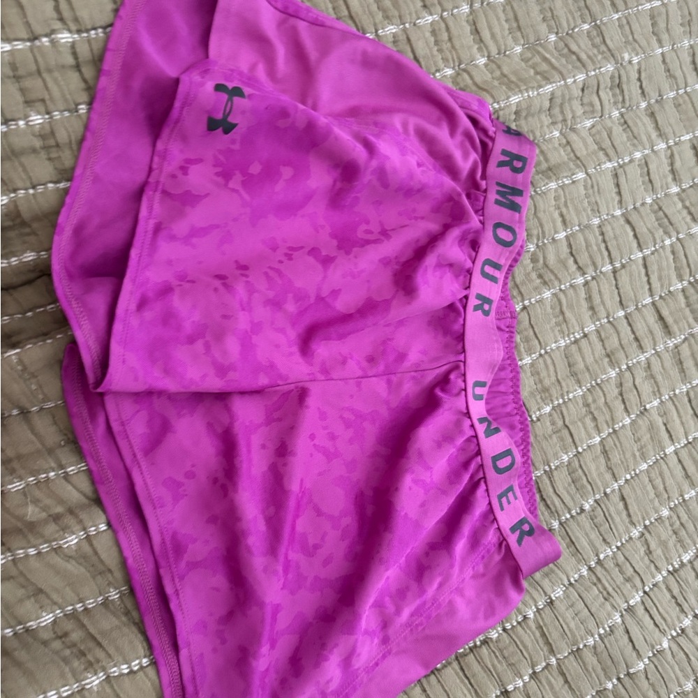 Under Armour Kids' Vibrant Pink Shorts
